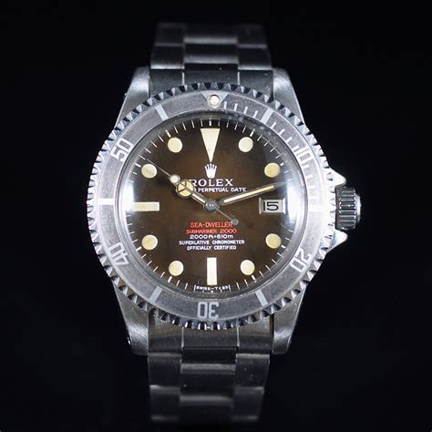 rolex 1665 rail dial full set|rolex sea dweller double red for sale.